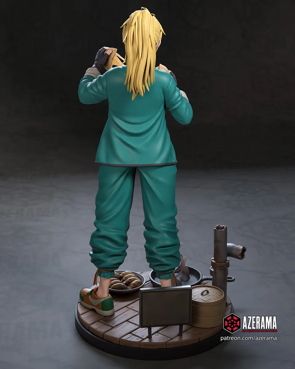 Nikaido | Fan Art | 3D Printed Resin Model Garage Kit | *Un-Painted* | Azerama 3
