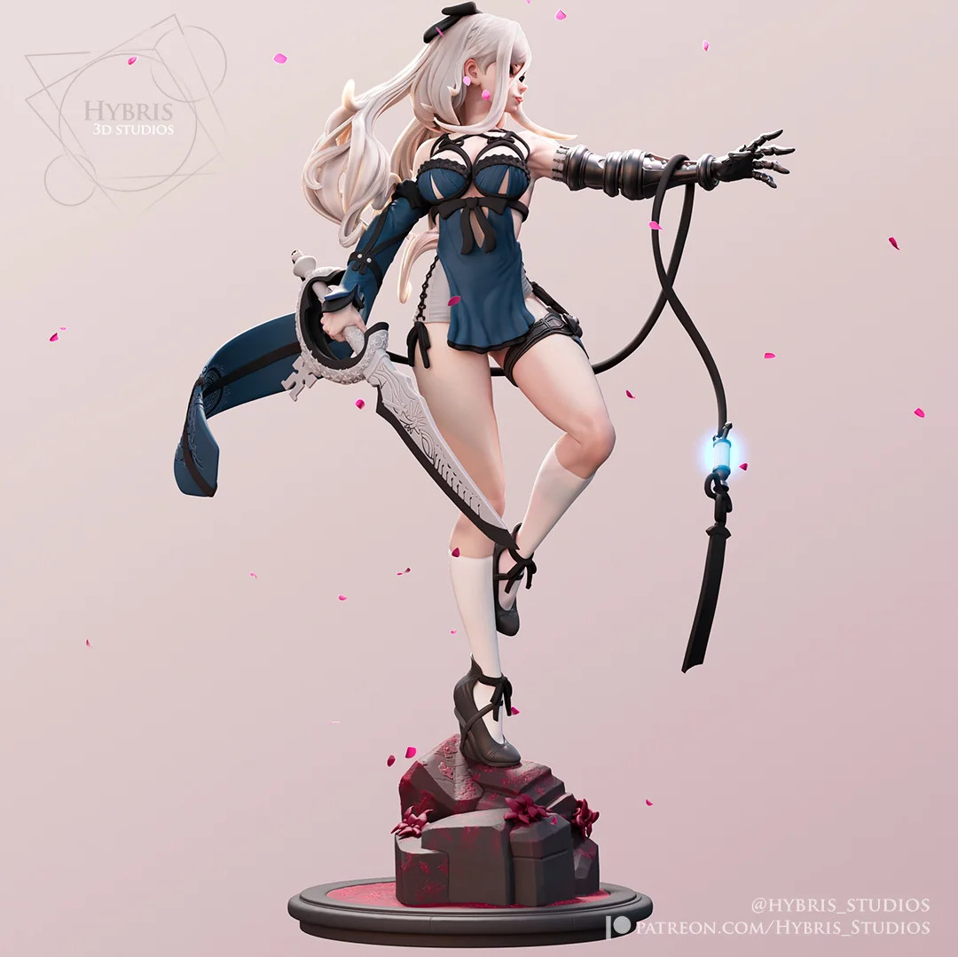 Zero | Fan Art | 3D Printed Resin Model Garage Kit | *Un-Painted* | Hybris Studios 5