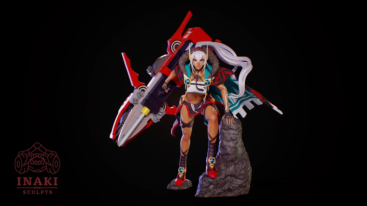 Minneapolis | Fan Art | 3D Printed Resin Model Garage Kit | *Un-Painted* | Inaki Sculpts 3