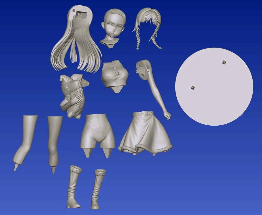 Citlali | Fan Art | 3D Printed Resin Model Garage Kit | *Un-Painted* | Inari Figure 7