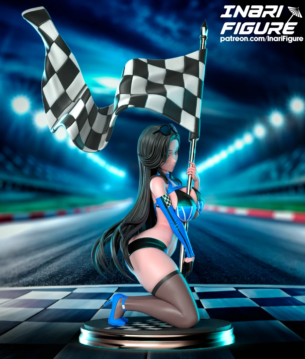 Maiden | Fan Art | 3D Printed Resin Model Garage Kit | *Un-Painted* | Inari Figure 5