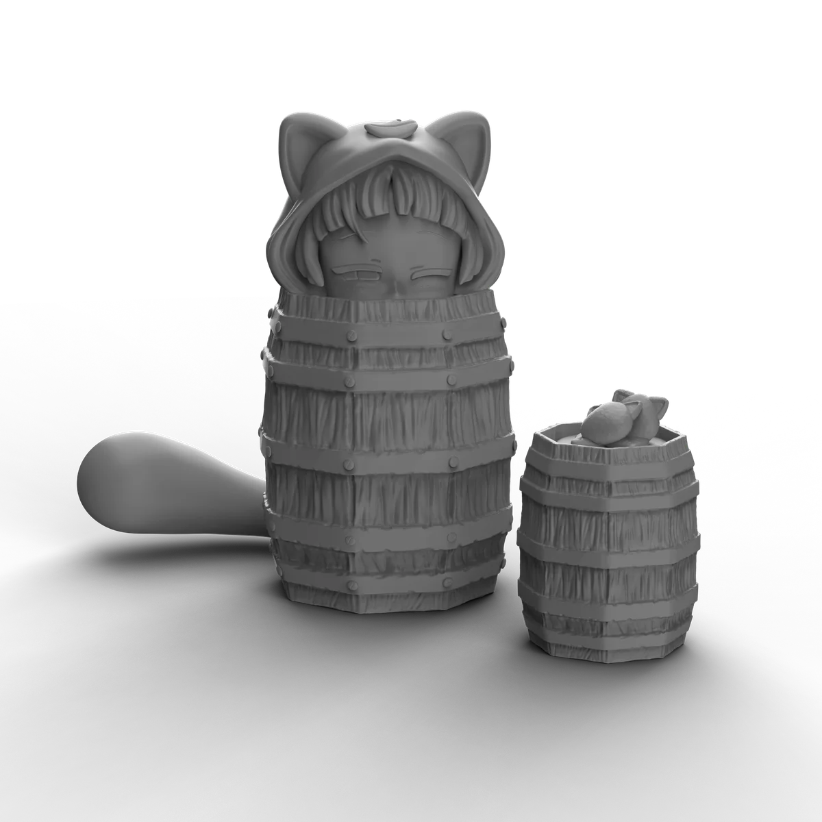 Chibi Sayu | Fan Art | 3D Printed Resin Model Garage Kit | *Un-Painted* | Yoru Studio 3