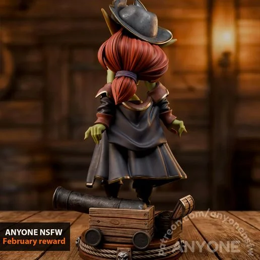 Goblin | Fan Art | 3D Printed Resin Model Garage Kit | *Un-Painted* | AnyoneNSFW 3