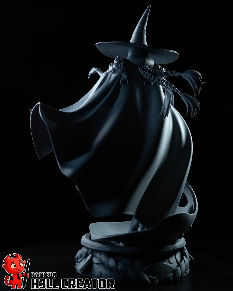 Hecate | Fan Art | 3D Printed Resin Model Garage Kit | *Un-Painted* | H3LL Creator 12