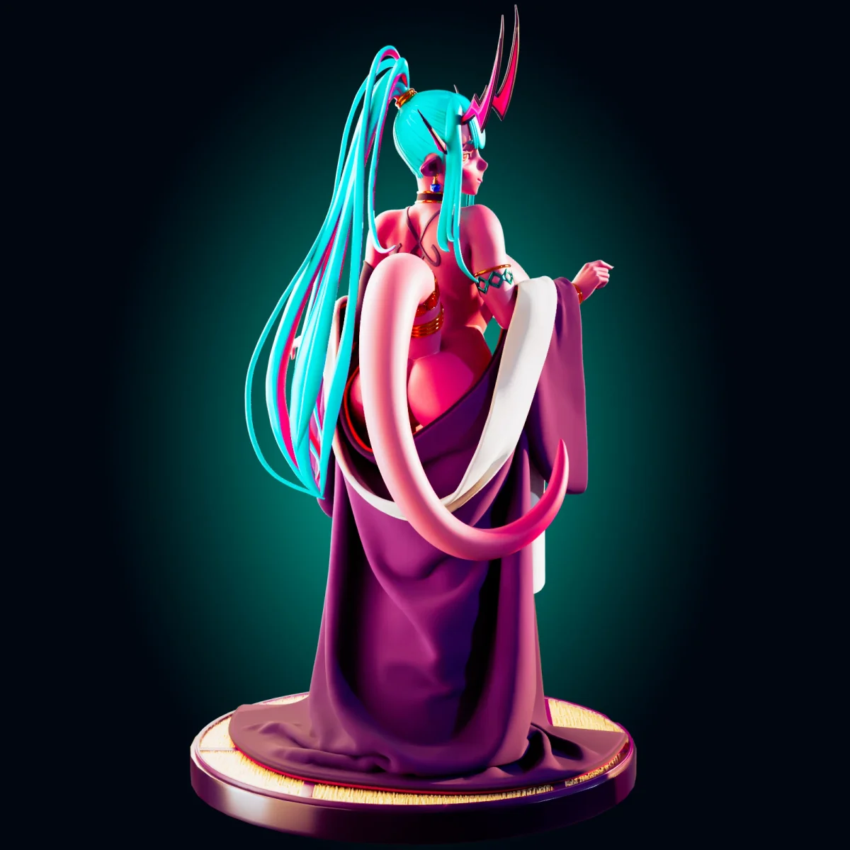 Ibuki Douji | Fan Art | 3D Printed Resin Model Garage Kit | *Un-Painted* | Officer Rhu 2
