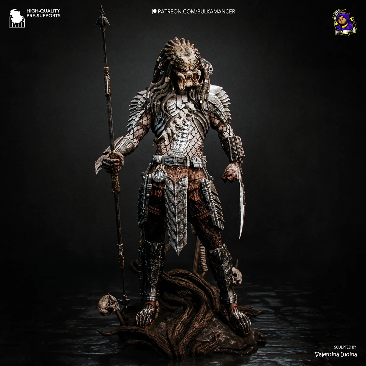 Predator | Fan Art | 3D Printed Resin Model Garage Kit | *Un-Painted* | Bulkamancer 4