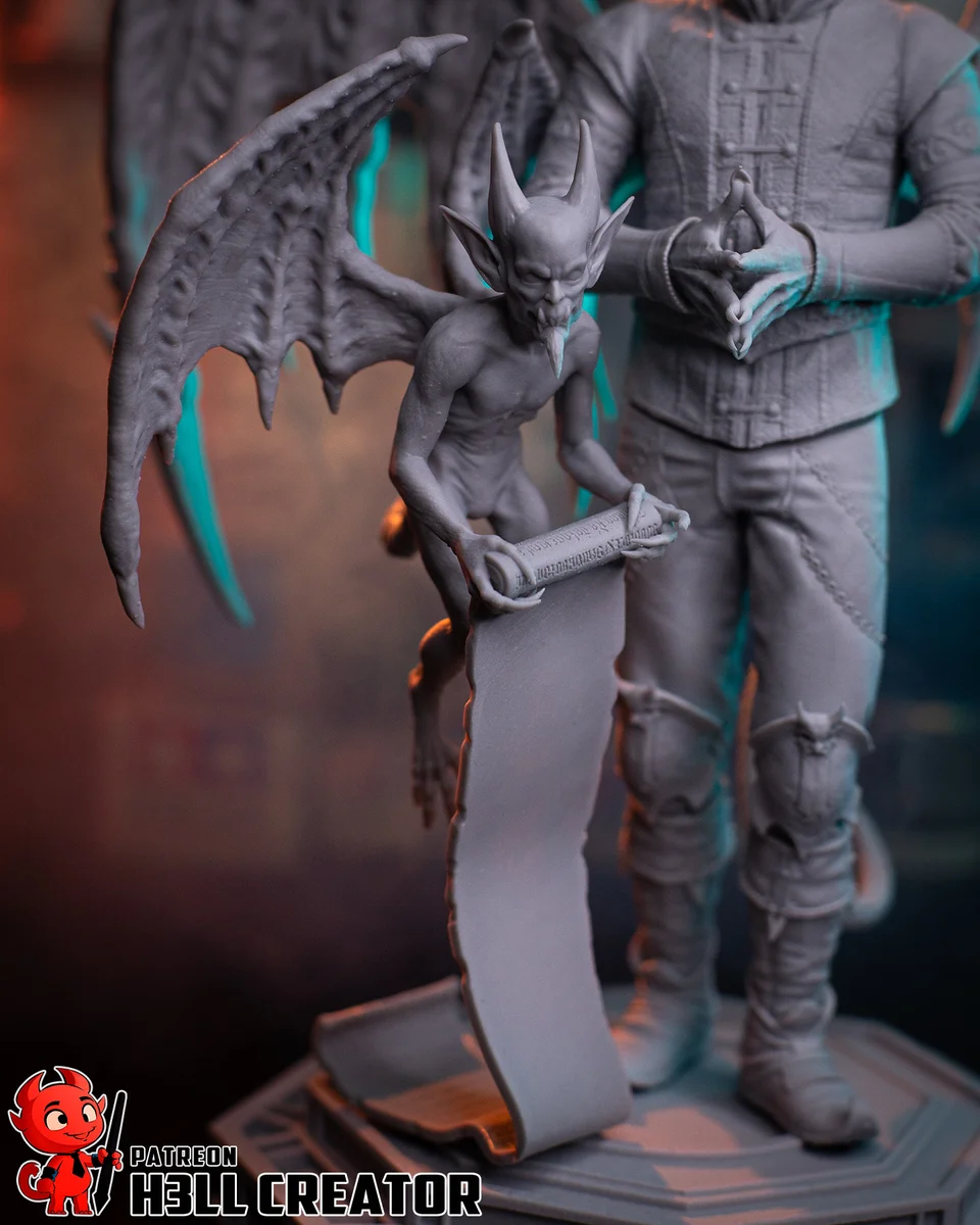 Raphael | Fan Art | 3D Printed Resin Model Garage Kit | *Un-Painted* | H3LL Creator 11