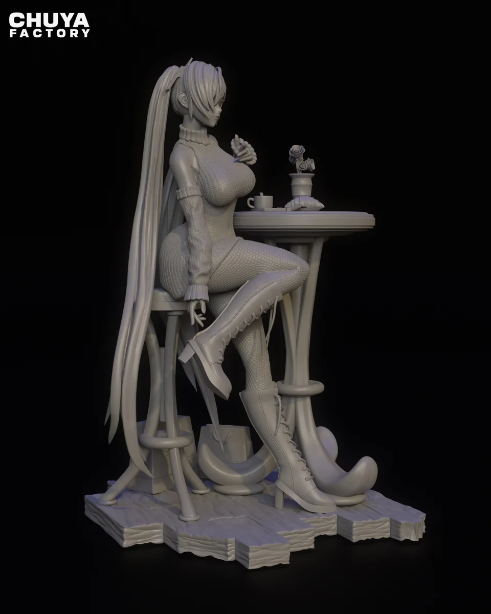 Cinderella | Fan Art | 3D Printed Resin Model Garage Kit | *Un-Painted* | Chuya Factory 13