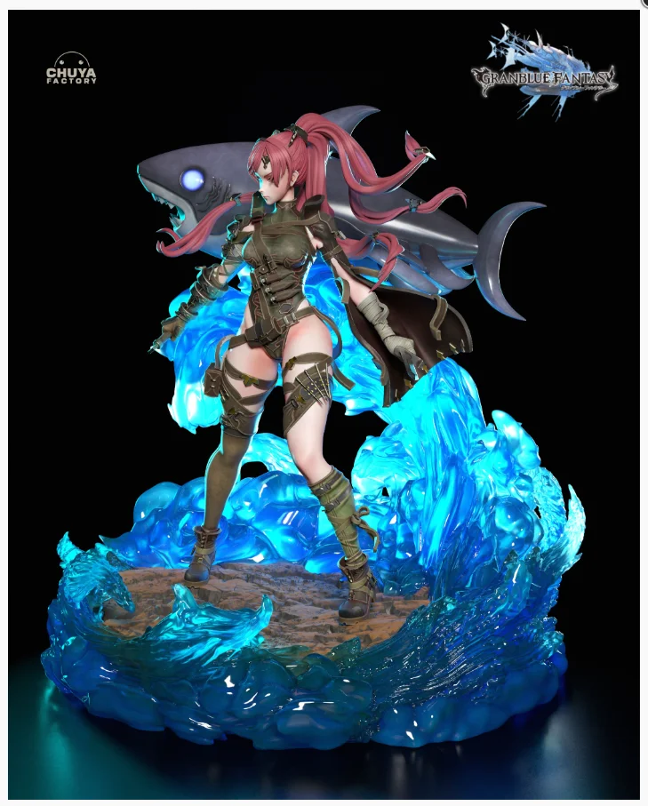 Meg | Fan Art | 3D Printed Resin Model Garage Kit | *Un-Painted* | Chuya Factory 6