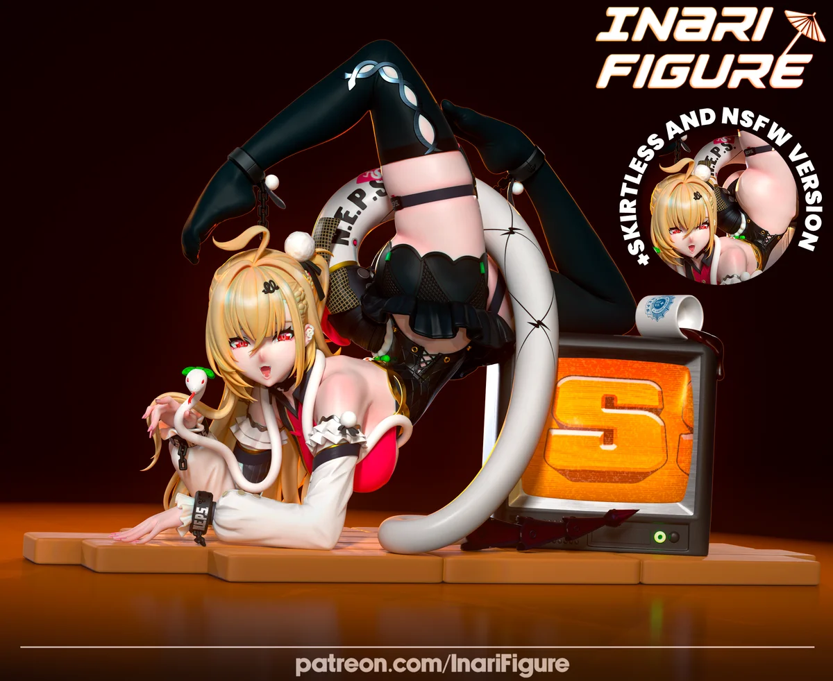 Cissia | Fan Art | 3D Printed Resin Model Garage Kit | *Un-Painted* | Inari Figure