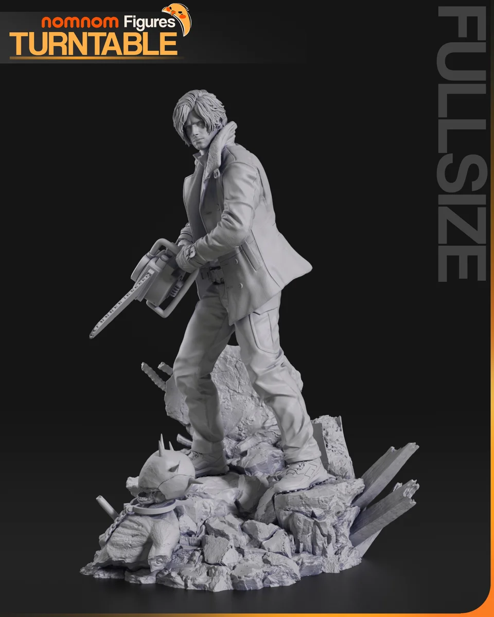 Leon S. Kennedy | Fan Art | 3D Printed Resin Model Garage Kit | *Un-Painted* | Nomnom 10