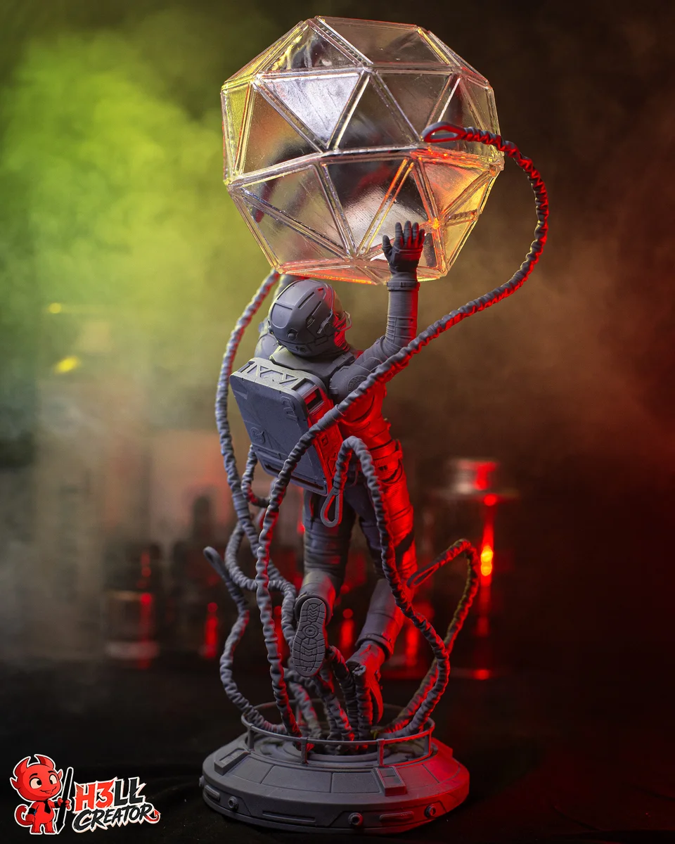 Ryland Grace and Rocky | Fan Art | 3D Printed Resin Model Garage Kit | *Un-Painted* | H3LL Creator 17