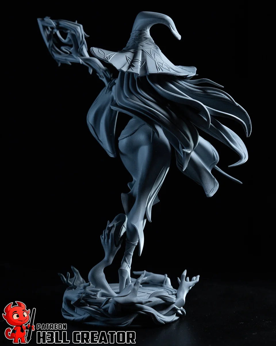 Recluse | Fan Art | 3D Printed Resin Model Garage Kit | *Un-Painted* | H3LL Creator 11