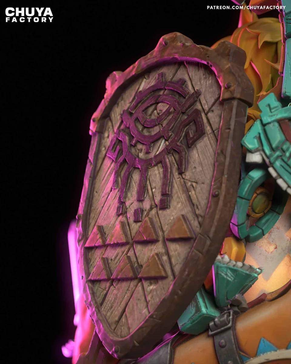 Link | Fan Art | 3D Printed Resin Model Garage Kit | *Un-Painted* | Chuya Factory 10