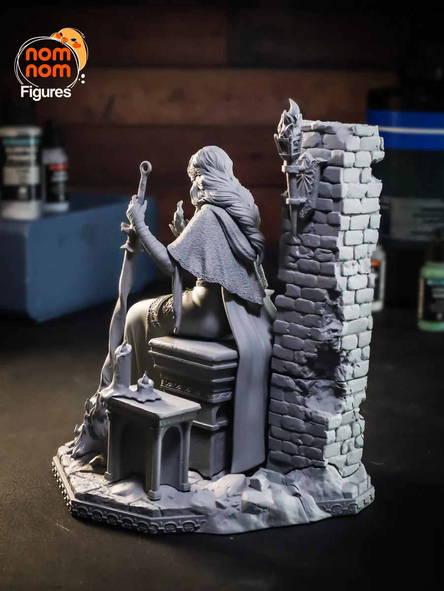 Fire keeper | Fan Art | 3D Printed Resin Model Garage Kit | *Un-Painted* | Nomnom 11