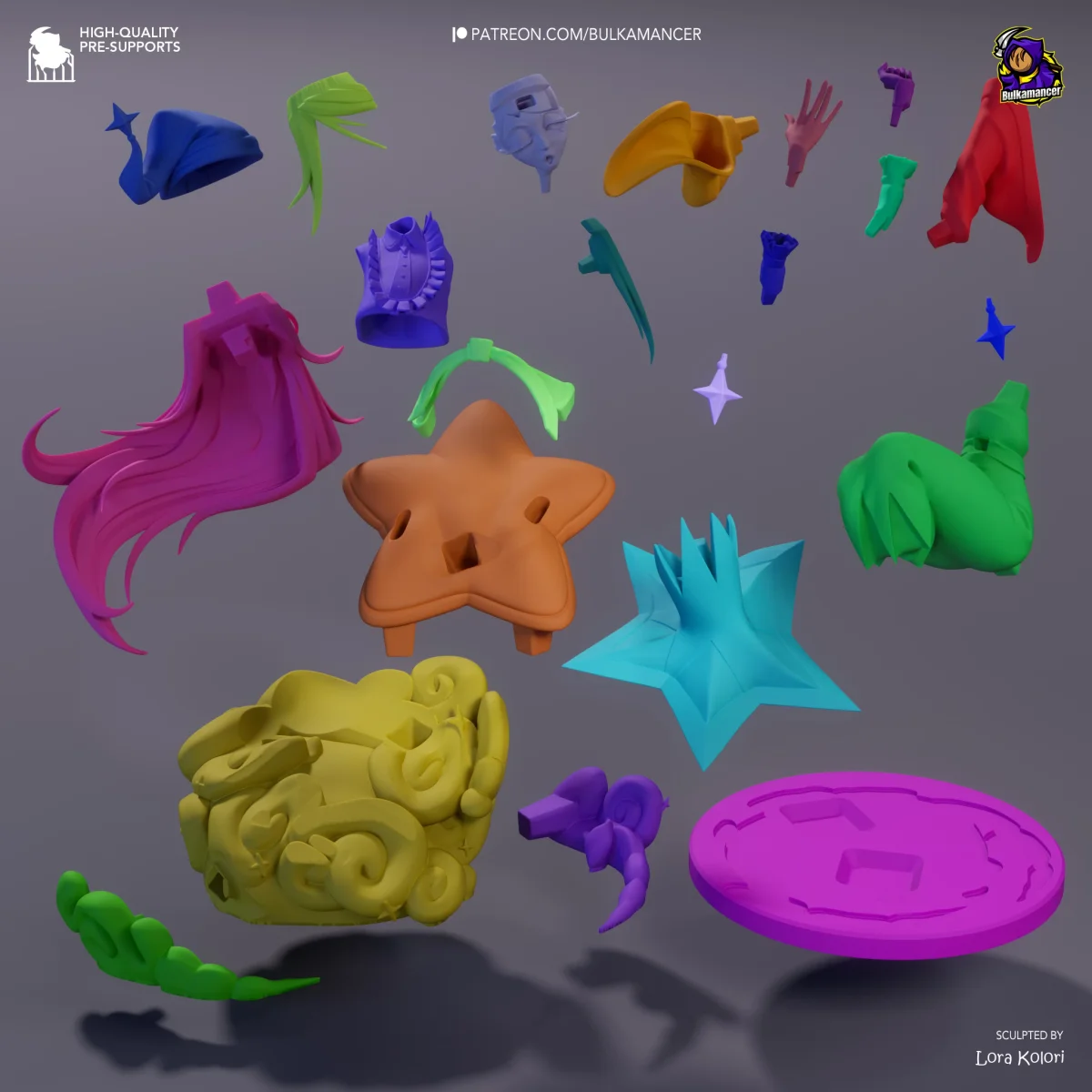 Snooze | Fan Art | 3D Printed Resin Model Garage Kit | *Un-Painted* | Bulkamancer 4