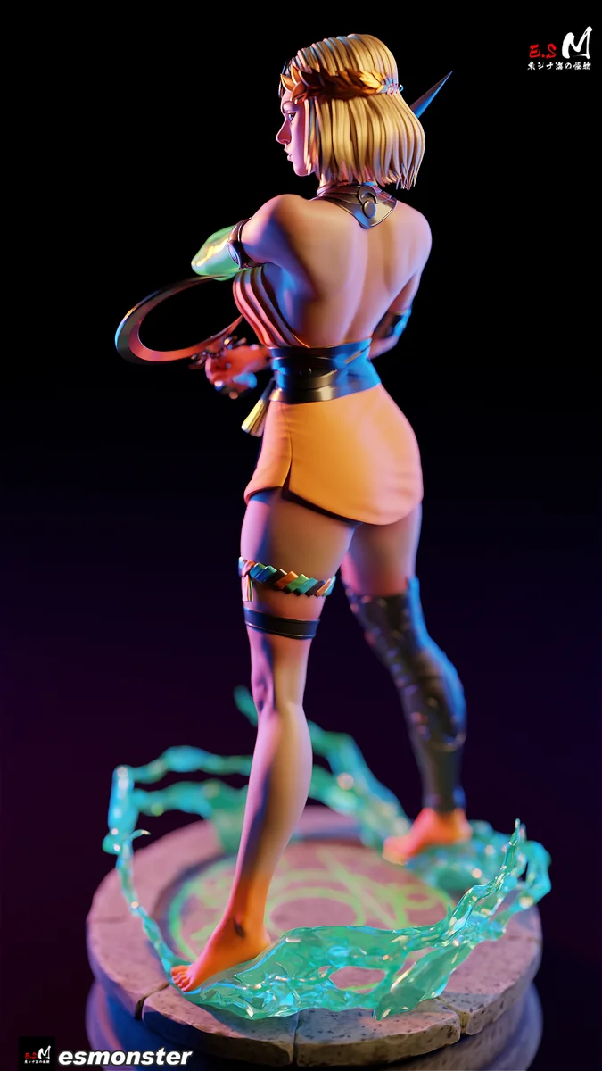 Melinoe | Fan Art | 3D Printed Resin Model Garage Kit | *Un-Painted* | ES Monster 30