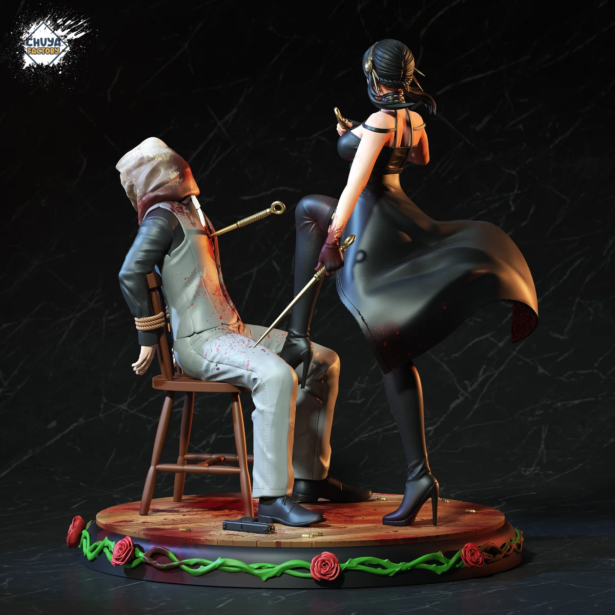 Yor Forger | Fan Art | 3D Printed Resin Model Garage Kit | *Un-Painted* | Chuya Factory 6