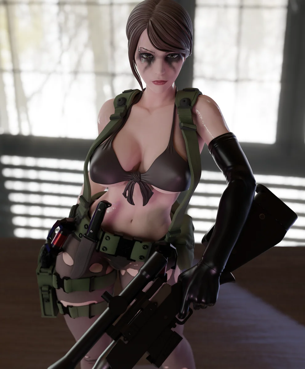 Quiet | Fan Art | 3D Printed Resin Model Garage Kit | *Un-Painted* | Momoji 16