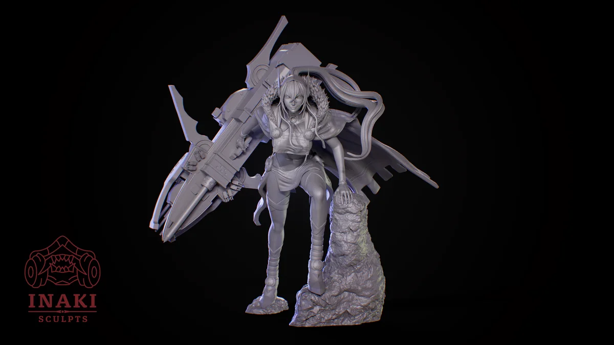 Minneapolis | Fan Art | 3D Printed Resin Model Garage Kit | *Un-Painted* | Inaki Sculpts 4