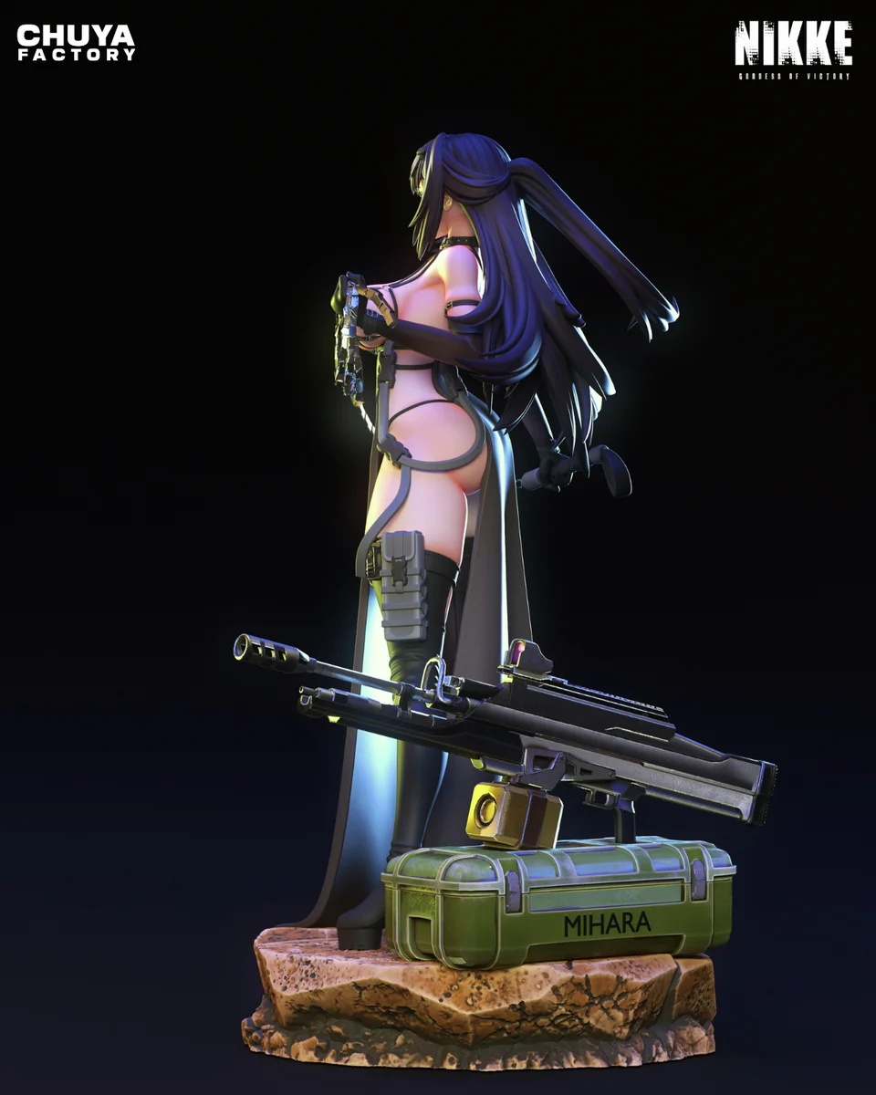 Mihara | Fan Art | 3D Printed Resin Model Garage Kit | *Un-Painted* | Chuya Factory 8
