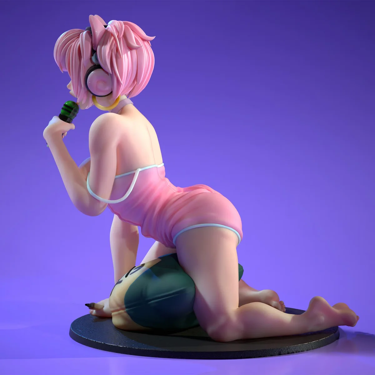 Jiglia - Waifumon | Fan Art | 3D Printed Resin Model Garage Kit | *Un-Painted* | SiryllArt 6