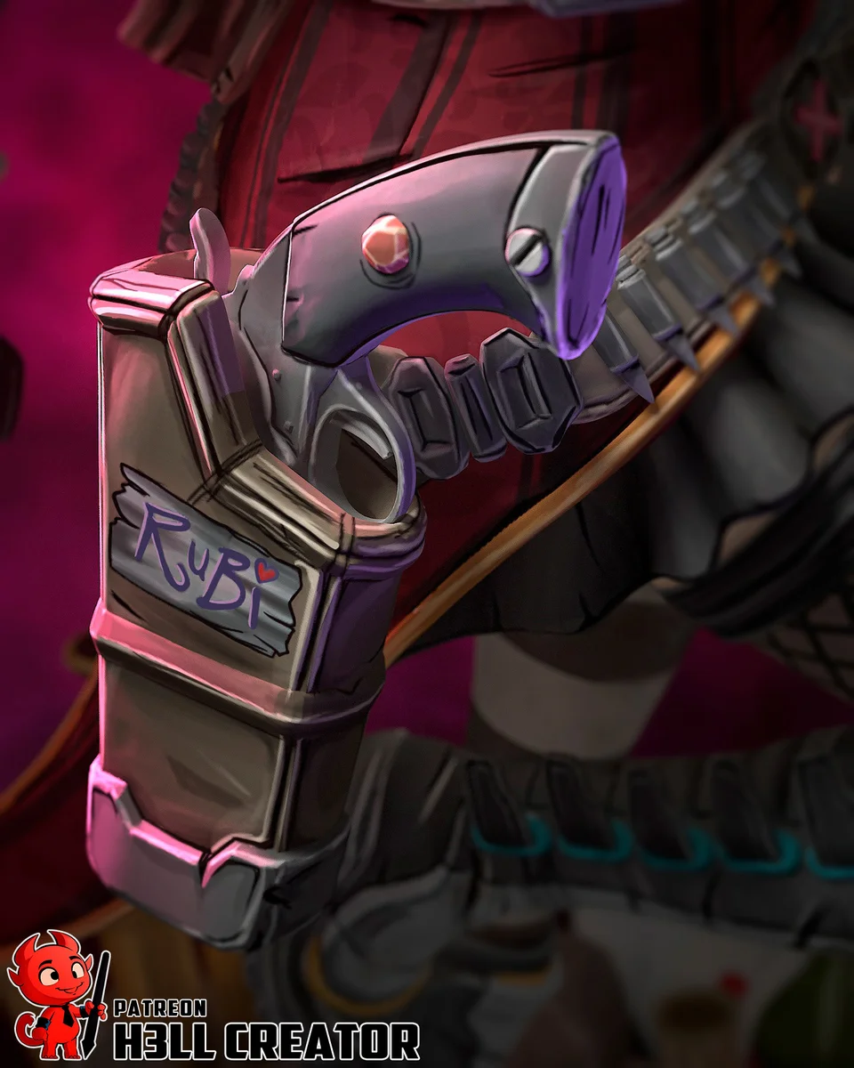 Mad Moxxi | Fan Art | 3D Printed Resin Model Garage Kit | *Un-Painted* | H3LL Creator 5