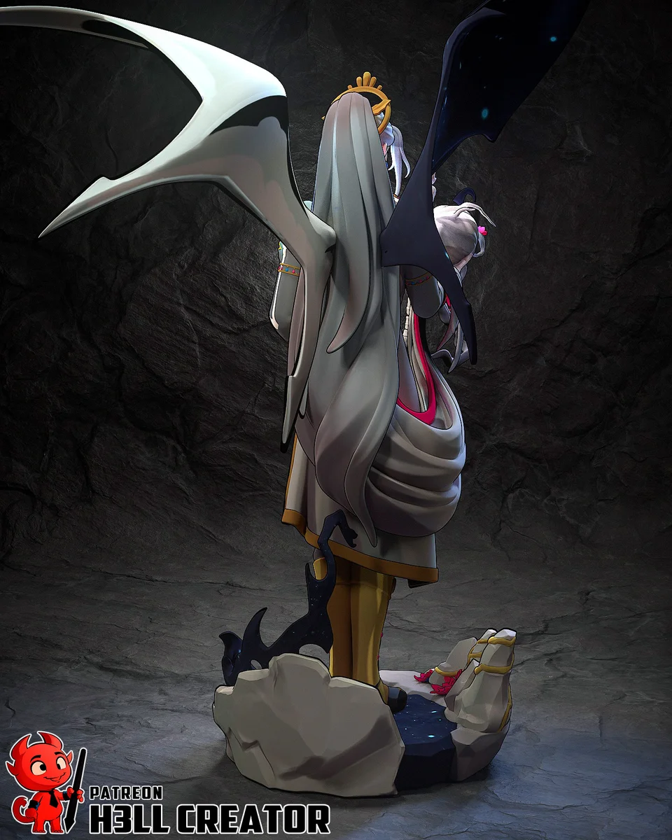 Chaos | Fan Art | 3D Printed Resin Model Garage Kit | *Un-Painted* | H3LL Creator 8