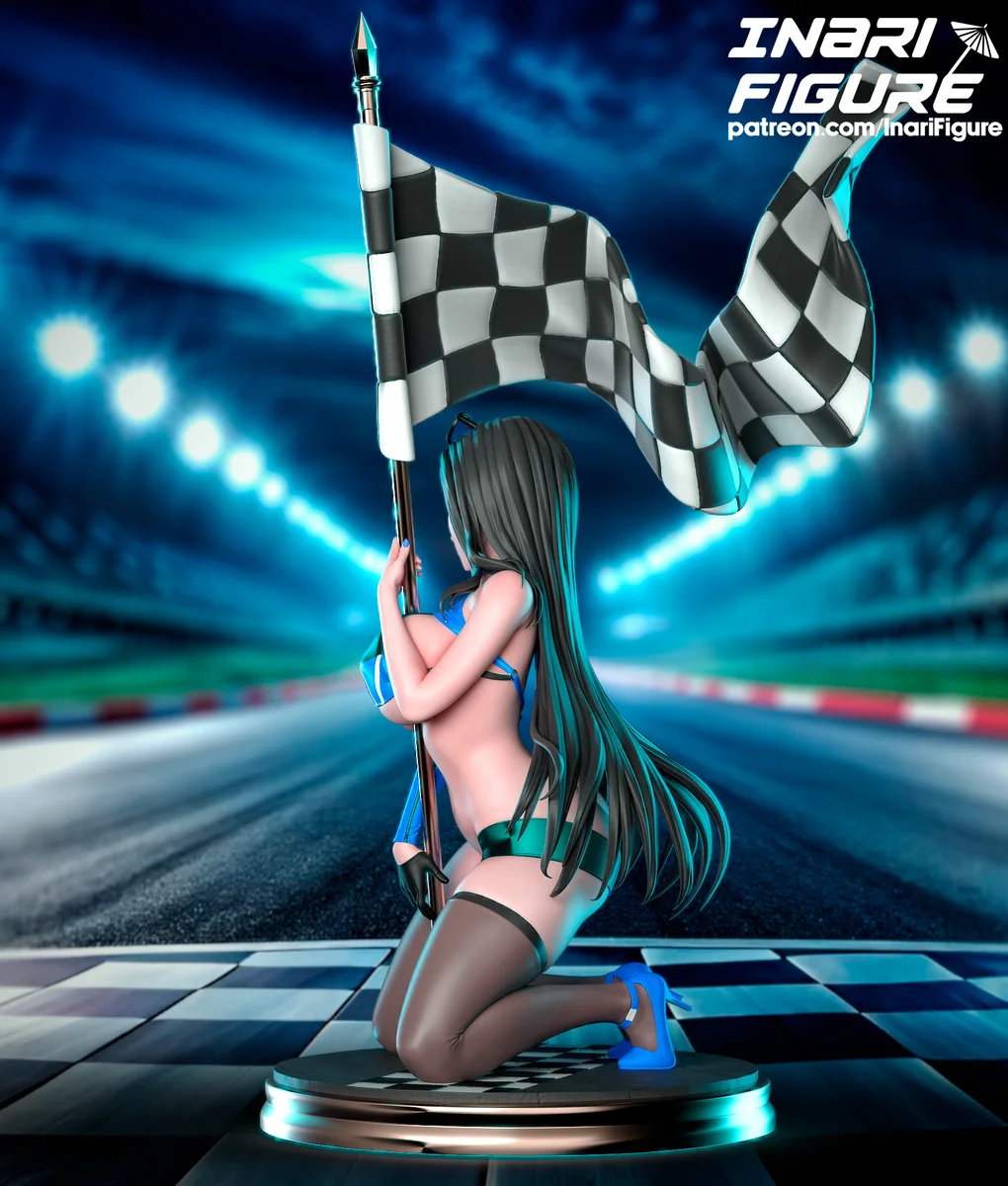 Maiden | Fan Art | 3D Printed Resin Model Garage Kit | *Un-Painted* | Inari Figure 6