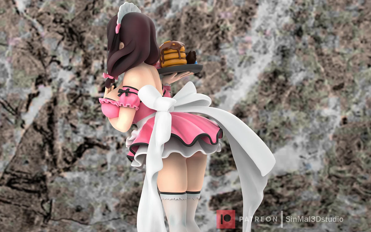 YunYun | Fan Art | 3D Printed Resin Model Garage Kit | *Un-Painted* | Sin3Dstudio 5