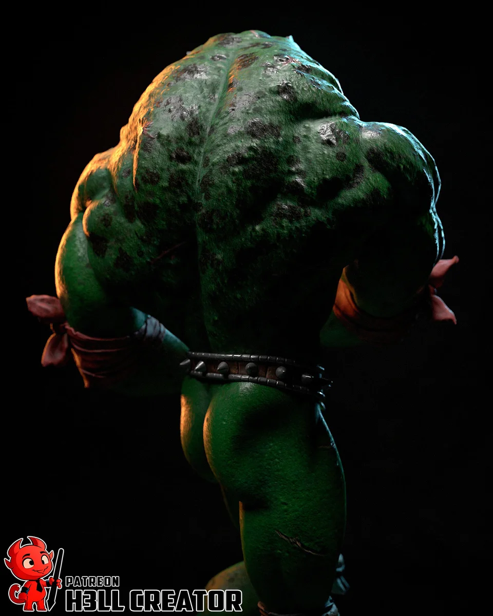 Rash | Fan Art | 3D Printed Resin Model Garage Kit | *Un-Painted* | H3LL Creator 10