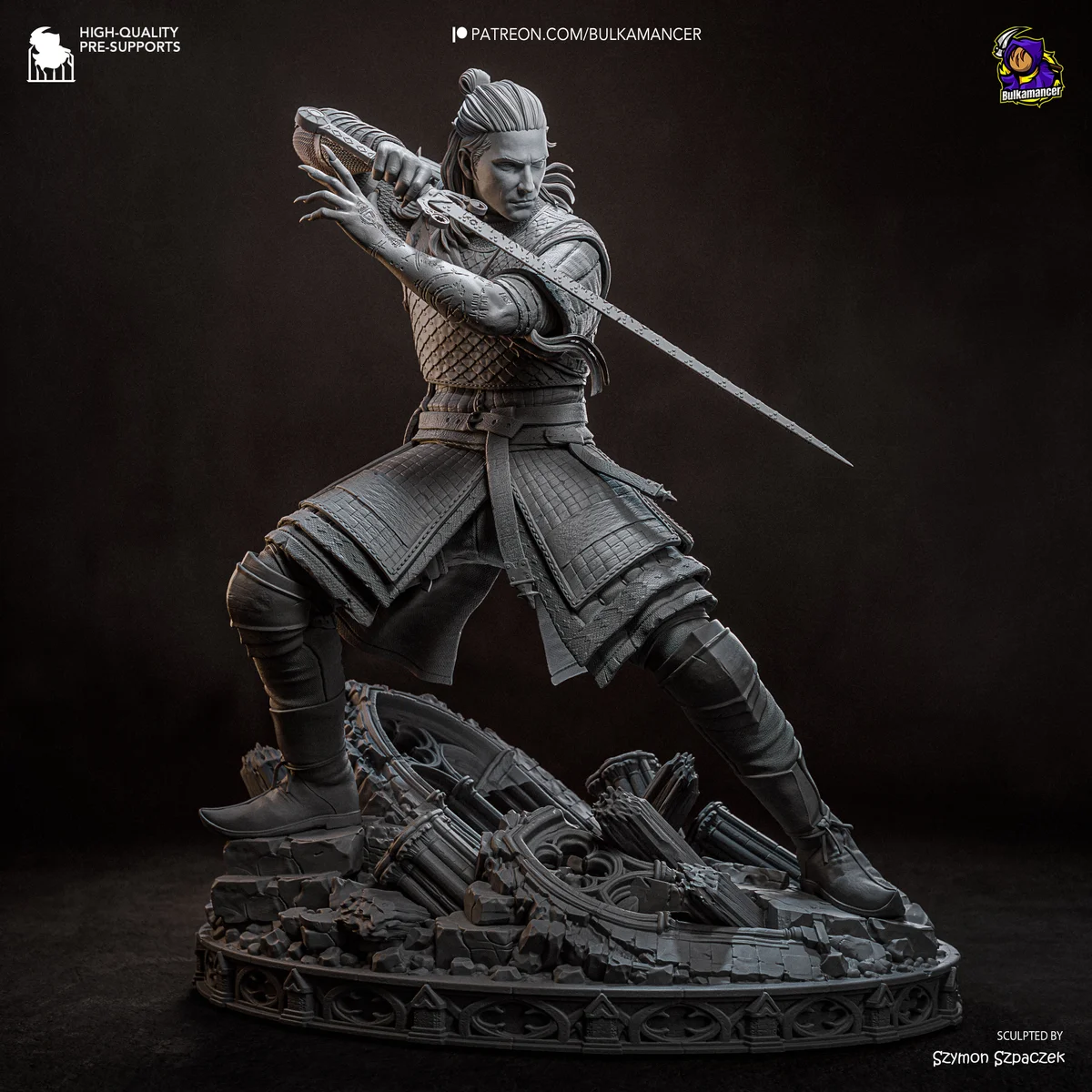 Coen | Fan Art | 3D Printed Resin Model Garage Kit | *Un-Painted* | Bulkamancer 11