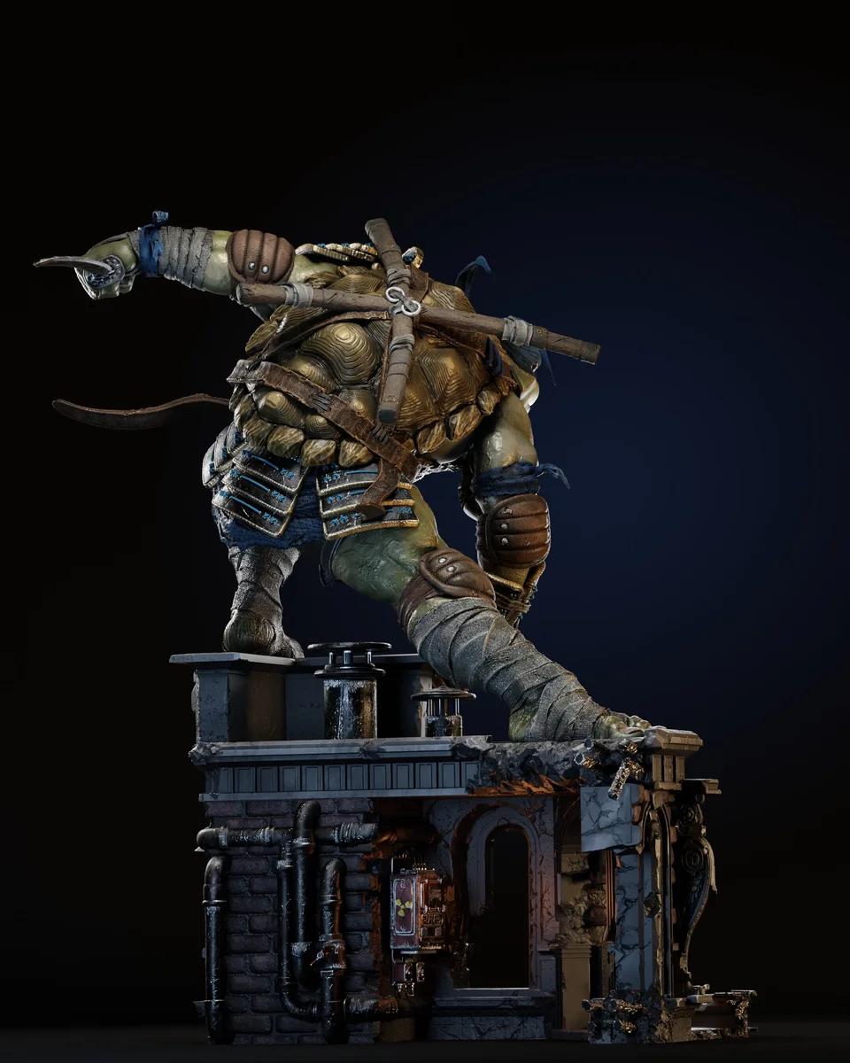 Leo | Fan Art | 3D Printed Resin Model Garage Kit | *Un-Painted* | ZEZ Studio 4