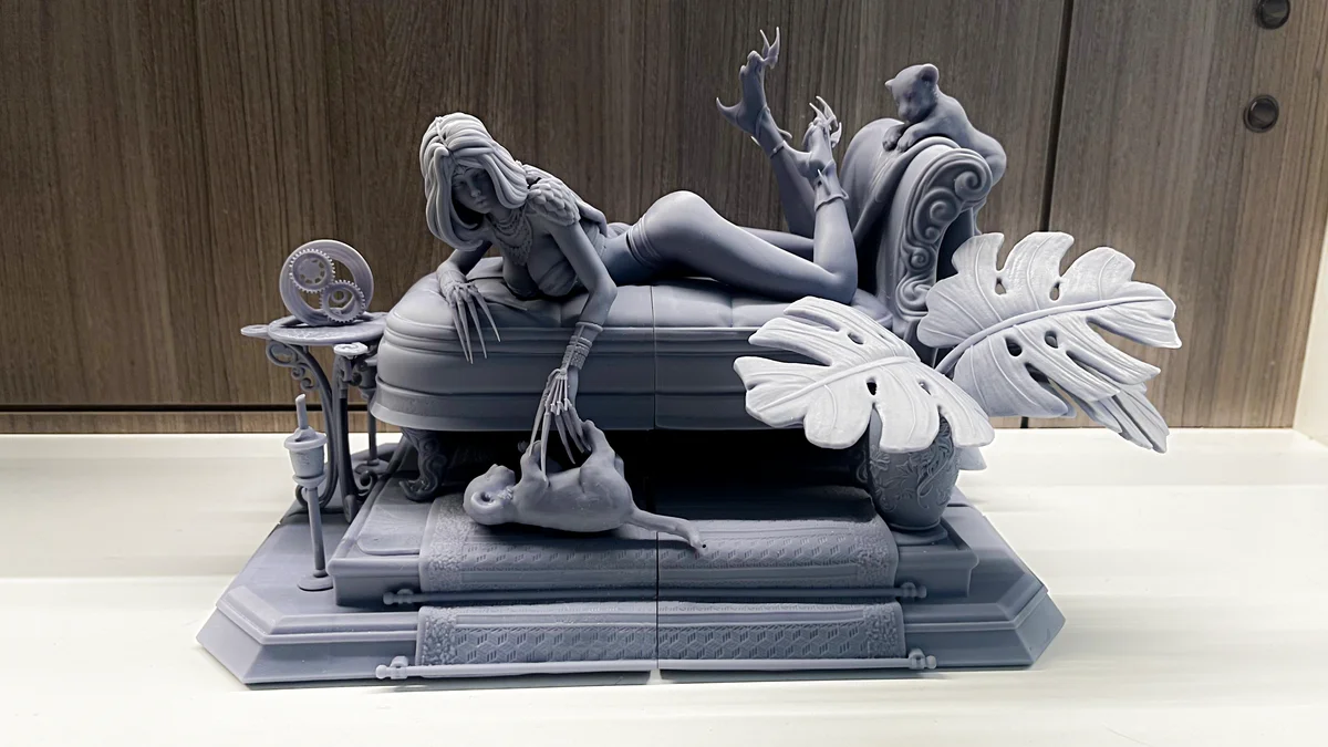 Aeolian | Fan Art | 3D Printed Resin Model Garage Kit | *Un-Painted* | Nympha3D 9