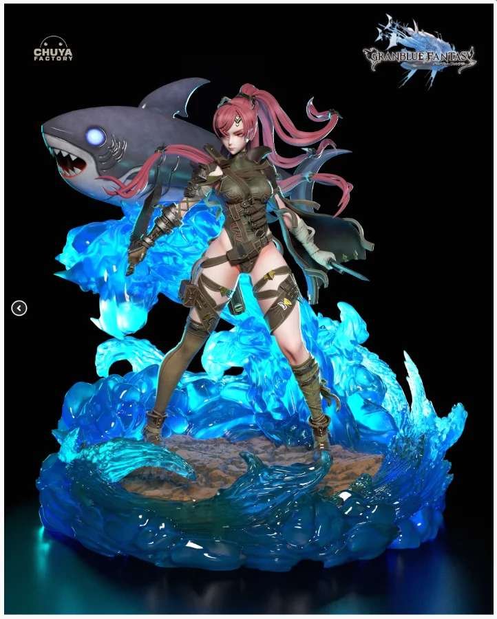 Meg | Fan Art | 3D Printed Resin Model Garage Kit | *Un-Painted* | Chuya Factory 5