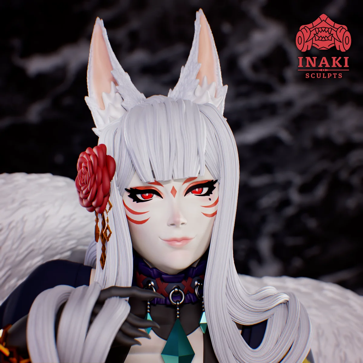 Nina Kosaka | Fan Art | 3D Printed Resin Model Garage Kit | *Un-Painted* | Inaki Sculpts
