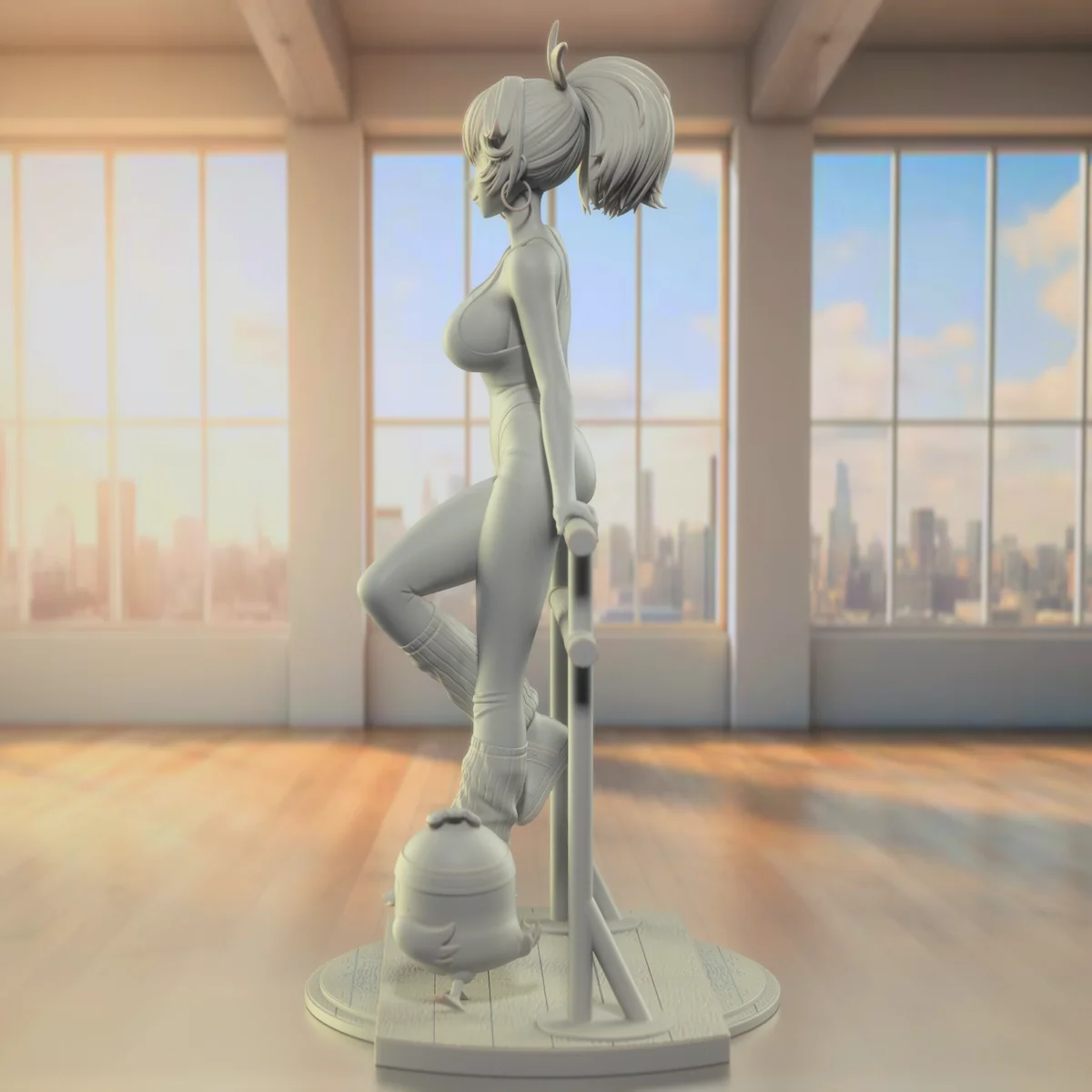 Takanashi Kiara | Fan Art | 3D Printed Resin Model Garage Kit | *Un-Painted* | Inari Figure 12