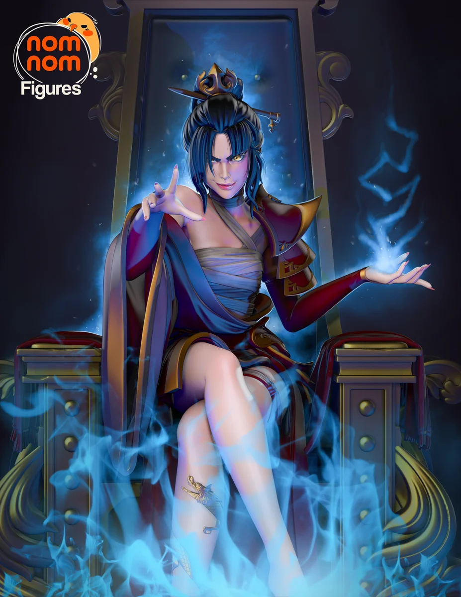 Azula | Fan Art | 3D Printed Resin Model Garage Kit | *Un-Painted* | Nomnom
