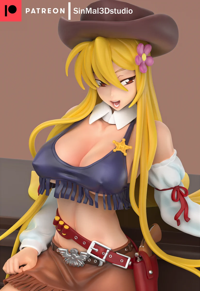 Shizuka Marikawa | Fan Art | 3D Printed Resin Model Garage Kit | *Un-Painted* | Sin3Dstudio