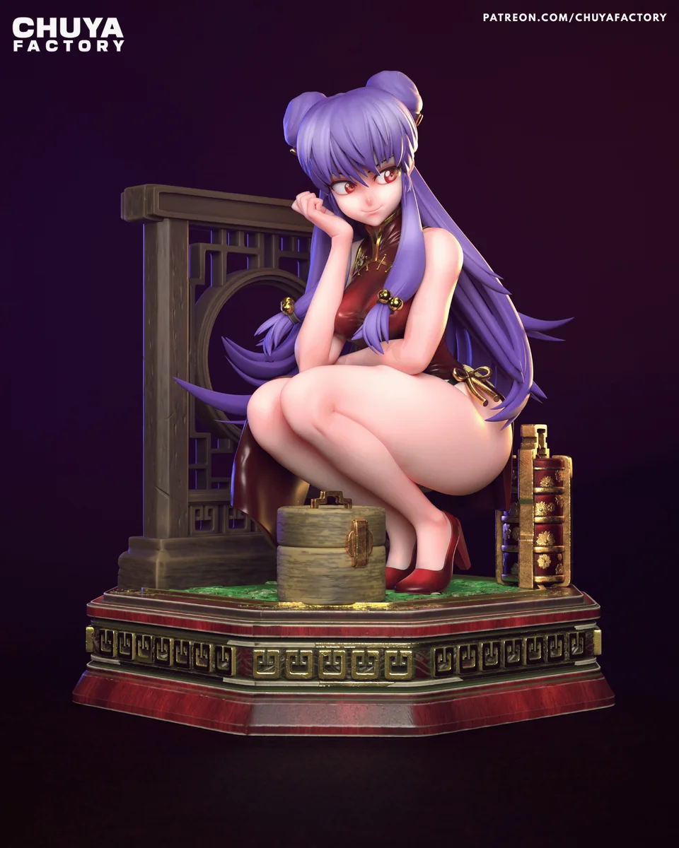 Shampoo | Fan Art | 3D Printed Resin Model Garage Kit | *Un-Painted* | Chuya Factory 3