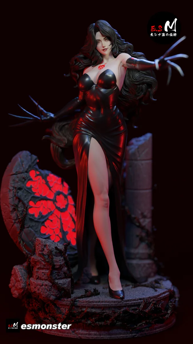 Lust | Fan Art | 3D Printed Resin Model Garage Kit | *Un-Painted* | ES Monster 4