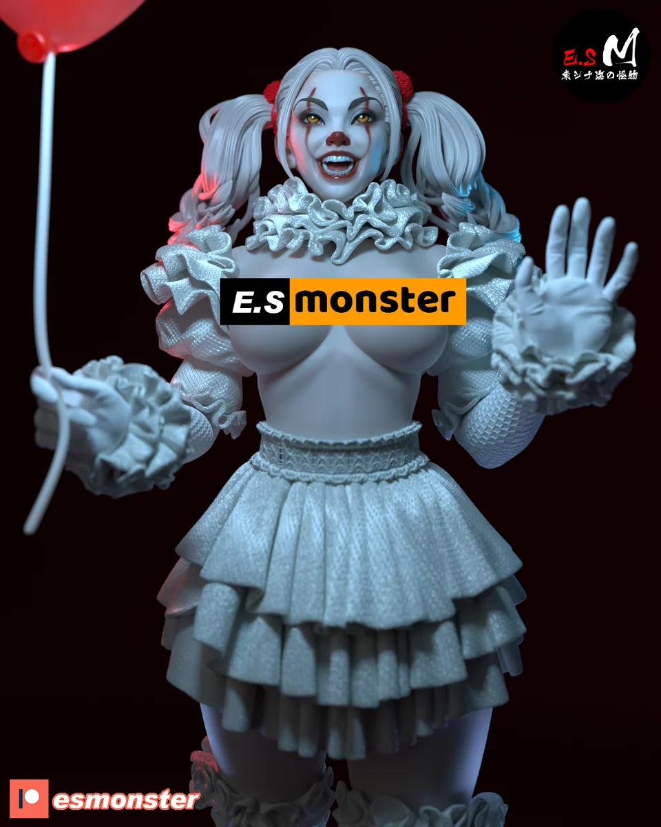 IT | Fan Art | 3D Printed Resin Model Garage Kit | *Un-Painted* | ES Monster 7