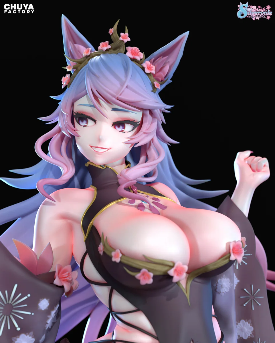 Silvervale | Fan Art | 3D Printed Resin Model Garage Kit | *Un-Painted* | Chuya Factory 5