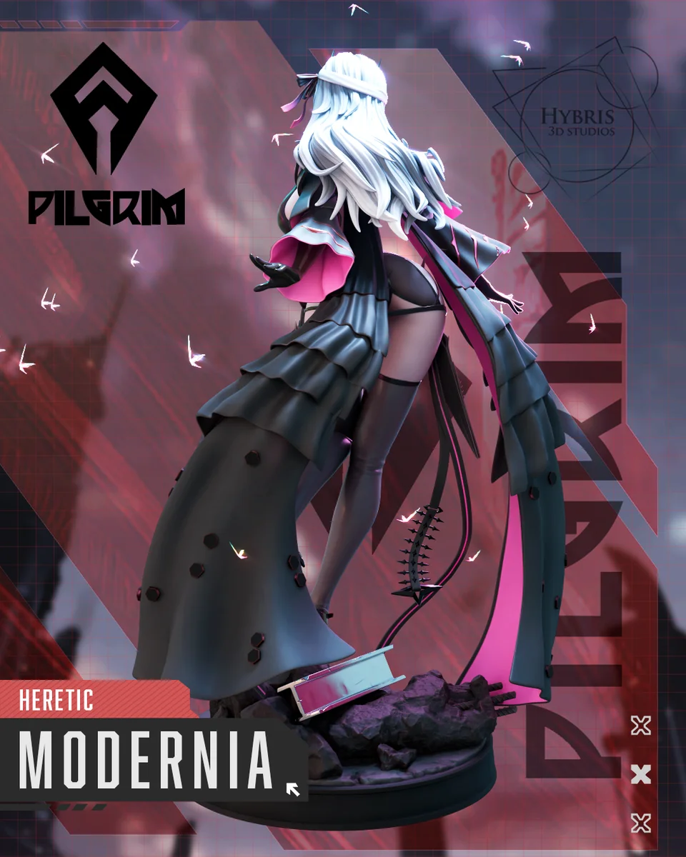 Modernia | Fan Art | 3D Printed Resin Model Garage Kit | *Un-Painted* | Hybris Studios 5
