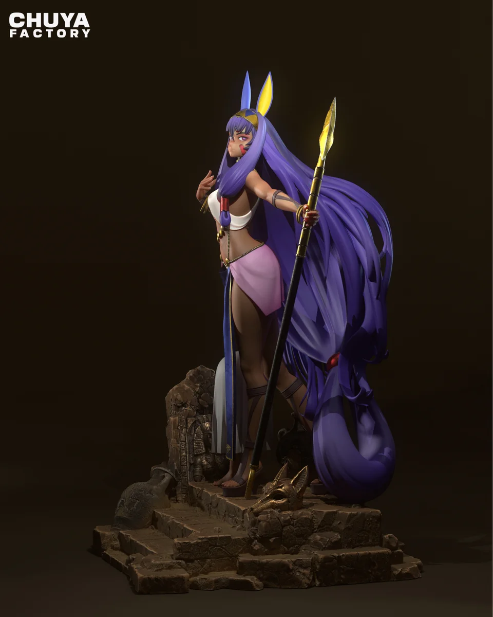 Nitocris | Fan Art | 3D Printed Resin Model Garage Kit | *Un-Painted* | Chuya Factory 6