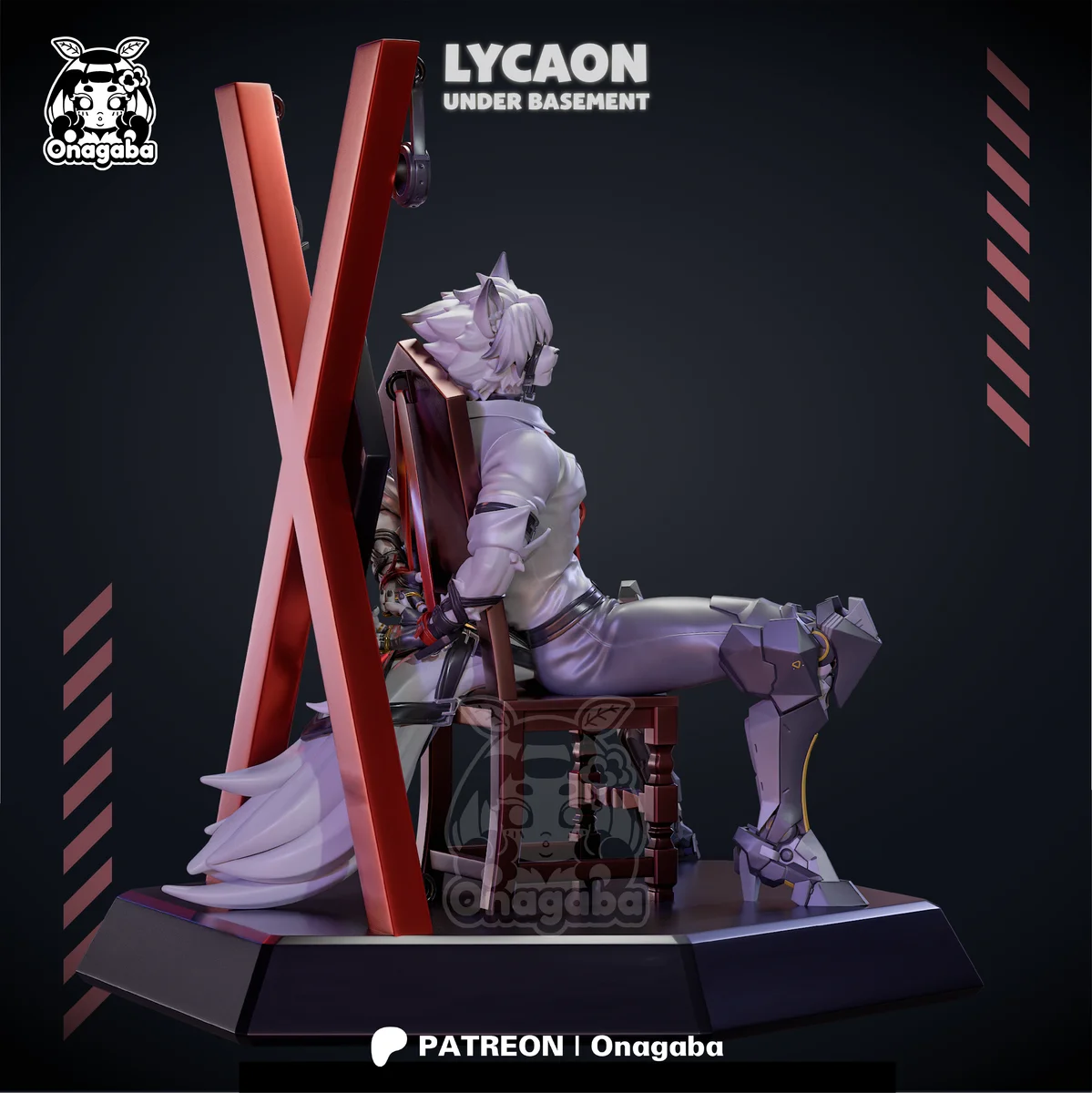 Von Lycaon | Fan Art | 3D Printed Resin Model Garage Kit | *Un-Painted* | ONAGABA 8