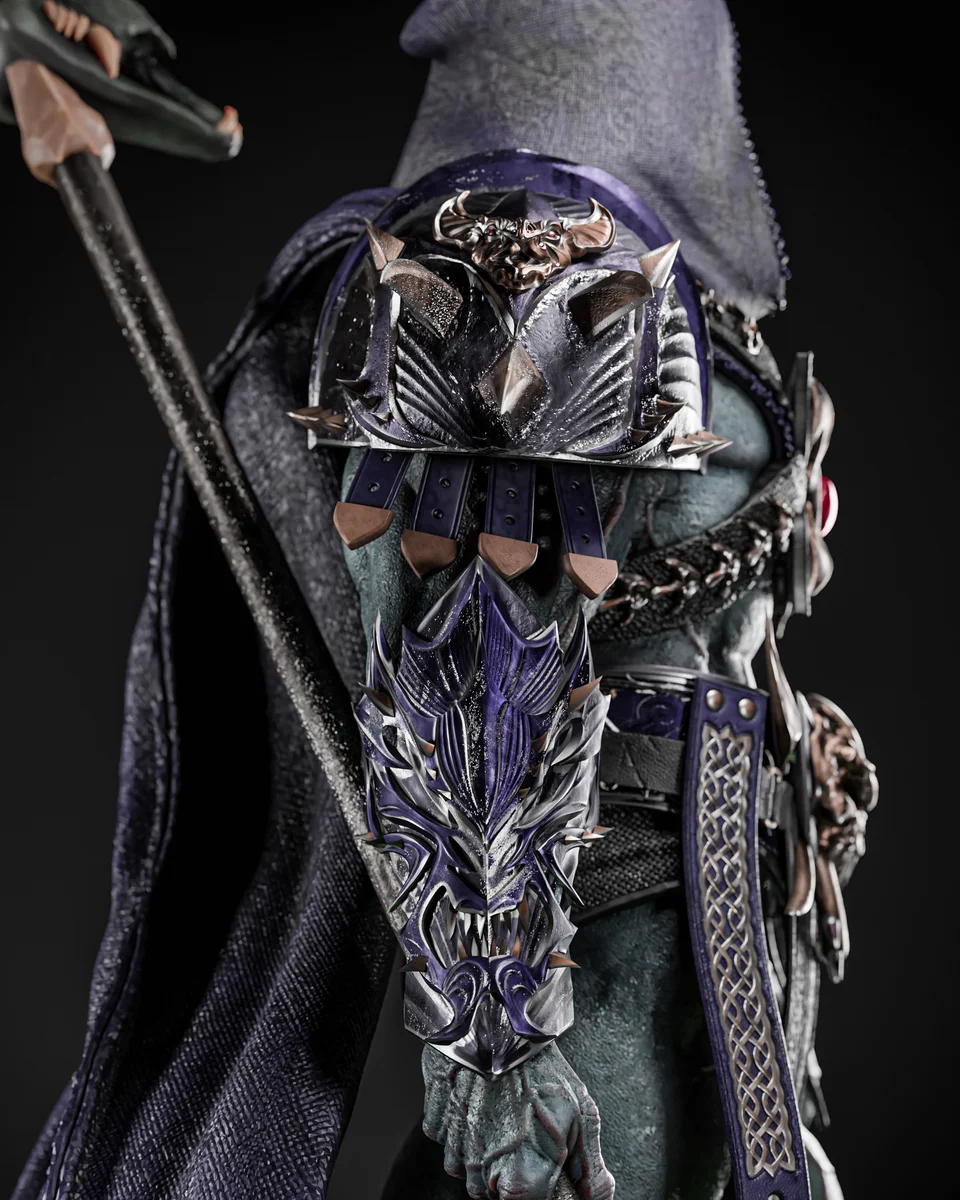 Skeletor | Fan Art | 3D Printed Resin Model Garage Kit | *Un-Painted* | ZEZ Studio 9