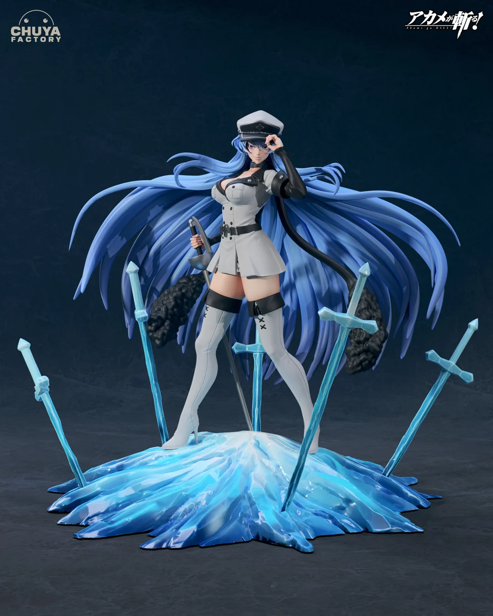 Esdeath | Fan Art | 3D Printed Resin Model Garage Kit | *Un-Painted* | Chuya Factory 3