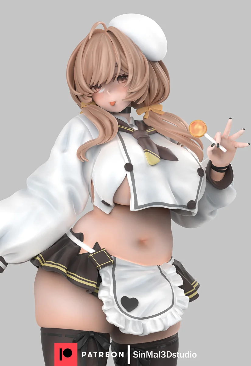 Bready | Fan Art | 3D Printed Resin Model Garage Kit | *Un-Painted* | Sin3Dstudio 4
