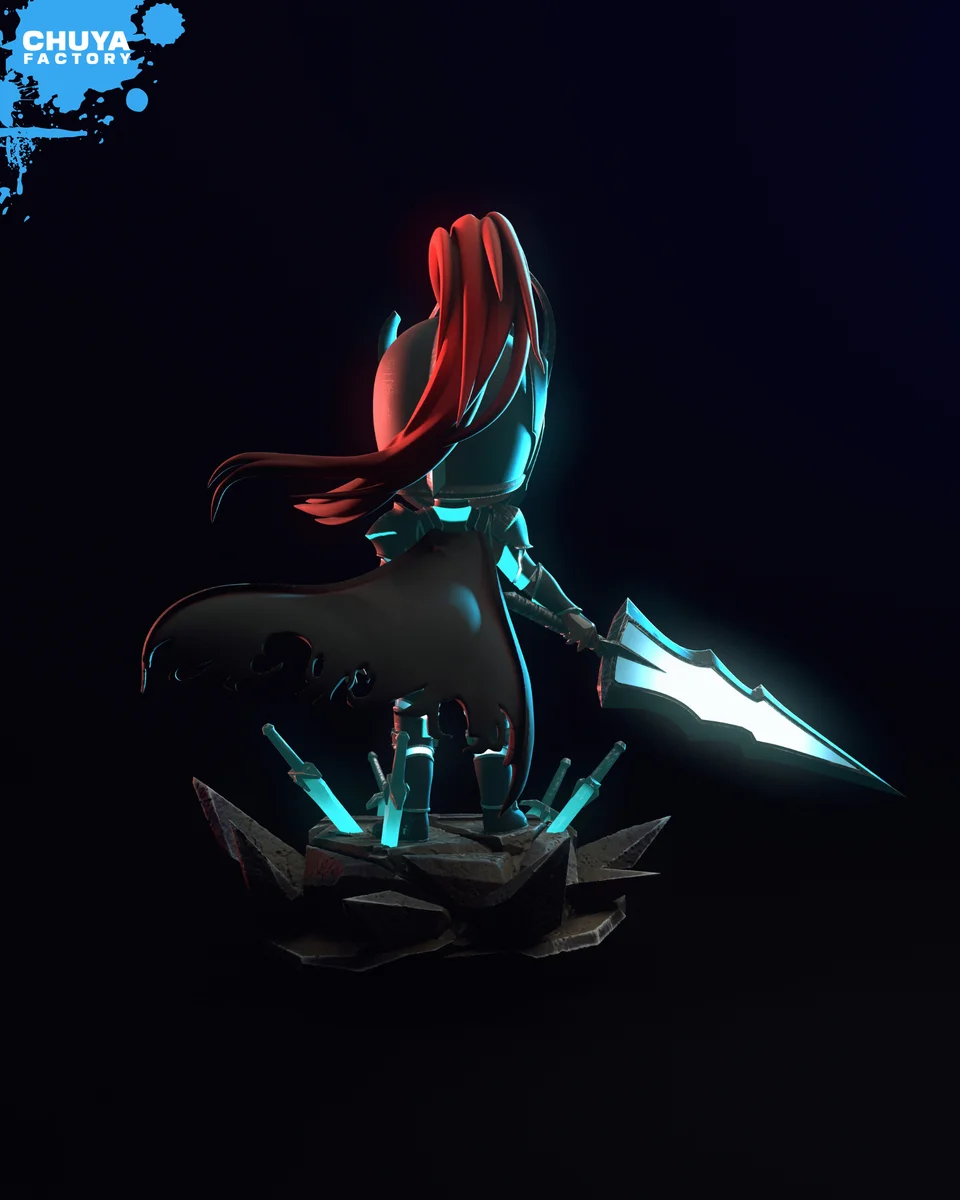 Chibi Igris | Fan Art | 3D Printed Resin Model Garage Kit | *Un-Painted* | Chuya Factory 7